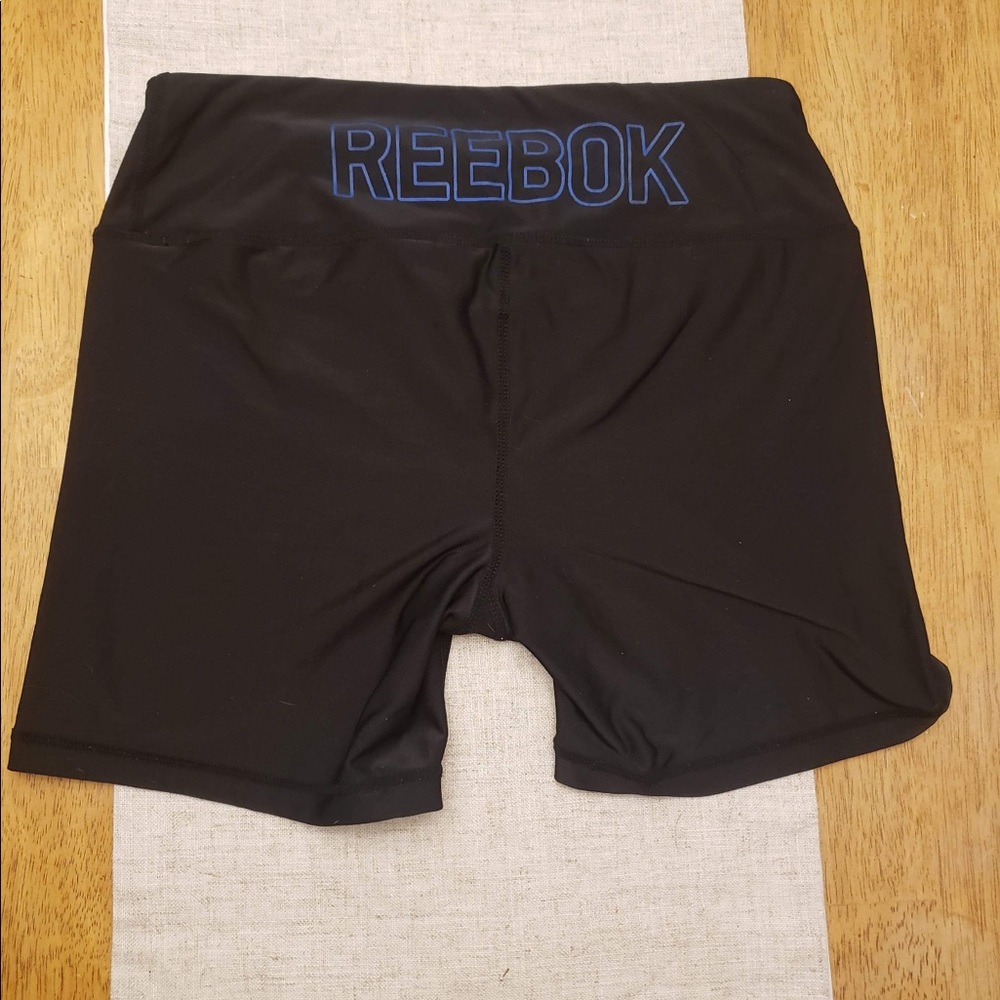 Reebok Black Spandex Shorts Size Small